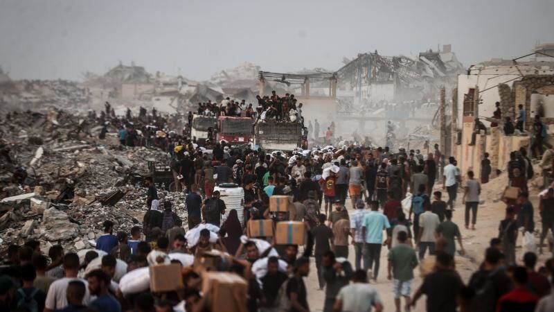 پلن اسرائيل براي تخليه كامل شهر غزه تا 7 اكتبر